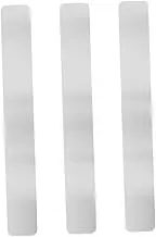 HAPINARY 3pcs Board Strips Adhesive Backing Versatile Memo Wall Strips for Photos and Notes Modern Design for Home Office Use Easy to Install