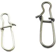100Pcs Fishing Safety Pin Connectors Durable for Fishing Swivel Connection Essential Fishing Gear Supplies for Anglers