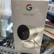 Google Nest Cam - Indoor Wired Smart Home Security Camera – Snow