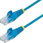 StarTech.com N6PAT250CMBLS Snagless Slim CAT6 Patch Cable, Blue, 2.5 Meter