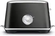 Breville the Soft Top® Luxe 2-Slice Toaster, BTA735BST, Black Stainless Steel