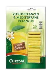 CHRYSAL Citrus & Mediterranean Plants Fertiliser Sticks, 20 Pieces