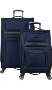 Kenneth Cole Reaction Rugged Roamer Luggage Collection Lightweight Softside 2PC
