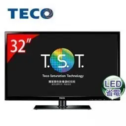 TECO 東元 32吋 LED 液晶 電視/顯示器+視訊盒 TL32K1TRE 勝禾聯聲寶 TL3211TRE