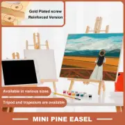 5Pcs Wooden Easel Small Timber Picture Photo Painting Drawing Table Display Art