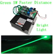 520nm 5W Light Long-range True Power Laser Module 5000mw Green Laser Dot Light