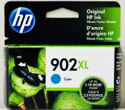 New Genuine HP 902XL Cyan In Retail Box Ink Cartridges OfficeJet Pro 6975 6968