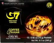 G7 2-In-1 (Coffee+Sugar) Instant Coffee 15 Sachets x 16g(Pack of 24)~2/01/2026