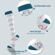 Compression Socks（7 Pair) for Women & Men Circulation 20-30Mmhg Knee High Soc...