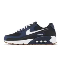 在飛比找蝦皮商城優惠-Nike 休閒鞋 Air Max 90 男鞋 深藍 黑 膠底