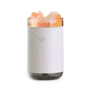 Salt Stone Air Humidifier USB Aromatherapy Essential Oil Diffuser (White) HOT