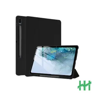 【HH】Samsung Galaxy Tab S8 -11吋-X700/X706-矽膠防摔智能休眠平板保護套-黑色(HPC-MSLCSSX700-K)