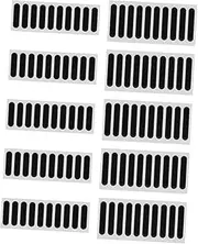 PEPLAYTAL 100Pcs Self Adhesive Speaker Mesh for Mobile Phones Long for Speakers Practical Dustproof Net Stickers for Sound Quality Preservation