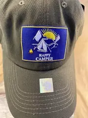 Happy Camper Caps, Forest Green