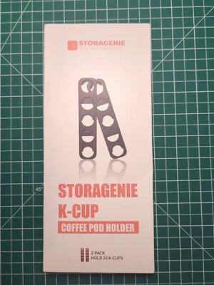 STORAGENIE K Cup Holder - Coffee Pod Holder Side Storage 2 Pack