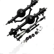 Universal Metal Front Rear Axle Set for 1/10 D90 D110 TF1/2 RC 4WD Crawler Car