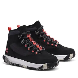 Timberland 女款黑色Greenstride™ Motion 6 防水中筒健行鞋|A5Z3R015