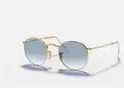 LENSES ONLY!! Lenses for Ray Ban RB3447. Light Blue Gradient. Eye Size 53