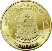 Christmas Giftss - Santa Coin | Christmas Challenge Coin, Individual Collectible, Commemorative Coin with Santa Figurine, Coin Souvenir for Badge Collection,