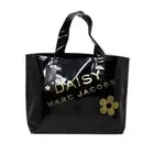 MARC JACOBS DAISY BLACK PATENT TOTE