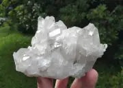 653g Large Natural Quartz Crystal Cluster Brazil Mined Superb Crystal Cluster