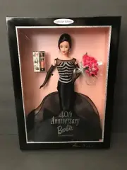 40th Anniversary Barbie Doll Brunette Signed Artist Ann Driscoll 1999 Convention