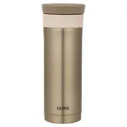 Thermos Vacuum Insulated Durable Tumbler Portable Travel Mug/Cup Set Gold 480ml
