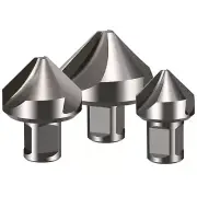 1PCS HSS M35 3 Flute Countersink Drill Bit 90° Chamfering Cutter 30mm 40mm 50mm