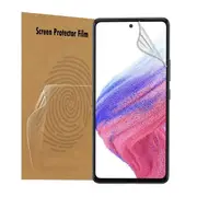 For Samsung Galaxy A53 5G Anti Glare Matte Plastic Soft Pet Screen Protector Film Guard (3 Pack)