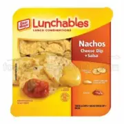 Kraft Oscar Mayer Lunchable Cheese Dip and Salsa Nacho, 4.4 Ounc