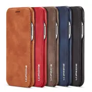 Ultra Slim Leather Wallet Flip Stand Case Apple iPhone 13/12/Pro/X/XS MAX 8 PLUS