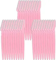 WBCBEC 30 Pieces Eyebrow Razor Shaper Trimmer Shaver Facial Razor with Precision Cover for Women and Men