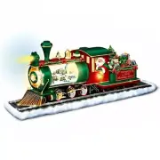 Bradford Bringing Holiday Cheer Illuminated Musical Christmas Snow Globe Train