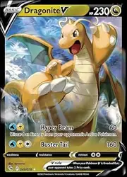 Pokémon Dragonite V - 049/078 - Pokemon Go - Ultra Rare Holo Foil Card