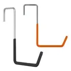 Over The Door Cycle Hooks Metal Over The Door Cycle Hooks 4x Rope Storage noble