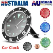 Car Air Vent Quartz Clock Auto Interior Mini Vehicle Dashboard Clock