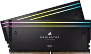 Corsair DOMINATOR® TITANIUM RGB 96GB (2x48GB) DDR5 DRAM 6600MT/s CL32 Intel XMP