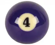 Individual Super Aramith #4 Pro Replacement Pool Ball - RBSAP