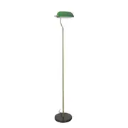 Banker's Floor Lamp Antique Brass