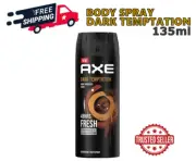 AXE Dark Temptation Deodorant Body Spray 48-Hour Fresh Fragrance For Men 135ML