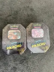 POKEMON TCG - DETECTIVE PIKACHU - WALLMART EXCLUSIVE - MEWTWO & CHARIZARD SET