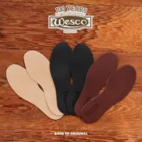 在飛比找蝦皮購物優惠-[BTO]美國原廠【Wesco】手切真皮皮革鞋墊 細分各尺寸