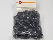 Bulk VTG Zims 18mm Round Black Flat Domed Plastic Safety Eyes Crochet Craft Doll