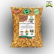 Coconut Husk 1kg dry chips 100% natural Organic Fiber Orchids Anthurium Growing