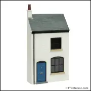 Bachmann 44-0123 Low Relief Lucston Terrace House - White, OO Gauge