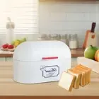 Bread Box Bin Kitchenware Storage Box for Farmhouse Baked Goods Cookies