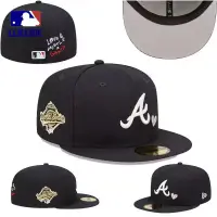 在飛比找蝦皮購物優惠-全新到貨 MLB 亞特蘭大勇士隊合身帽子 59FIFTY 帽