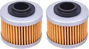 BABEGIM Motorcycle Oil Filter For 200 Rally 2003-2007 420256452 For 990 GS Spyder Filter For Original Shorter Filter(2pcs)
