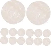 18Pcs Natural Loofah Sponges Exfoliating Facial Scrubbers for Gentle Skin Cleaning Exfoliating Pads for Bath and Shower for Skin Care and Relaxation