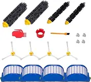 Hongfa Roomba 690 650 Parts,Replenishment Kit Parts for Roomba 680 675 660 651 700 780,Included Side Brush,Bristle Brush and Flexible Brush